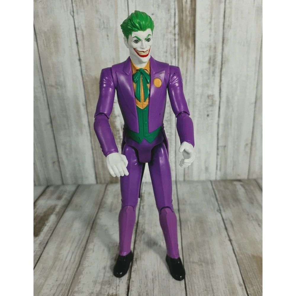 DC Comics Joker Action Figure Lot 12 Inch Spin Master and Imaginext Batman Toy